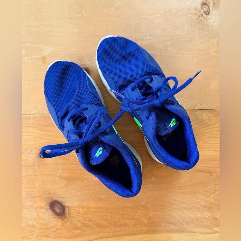 Blue Nikes